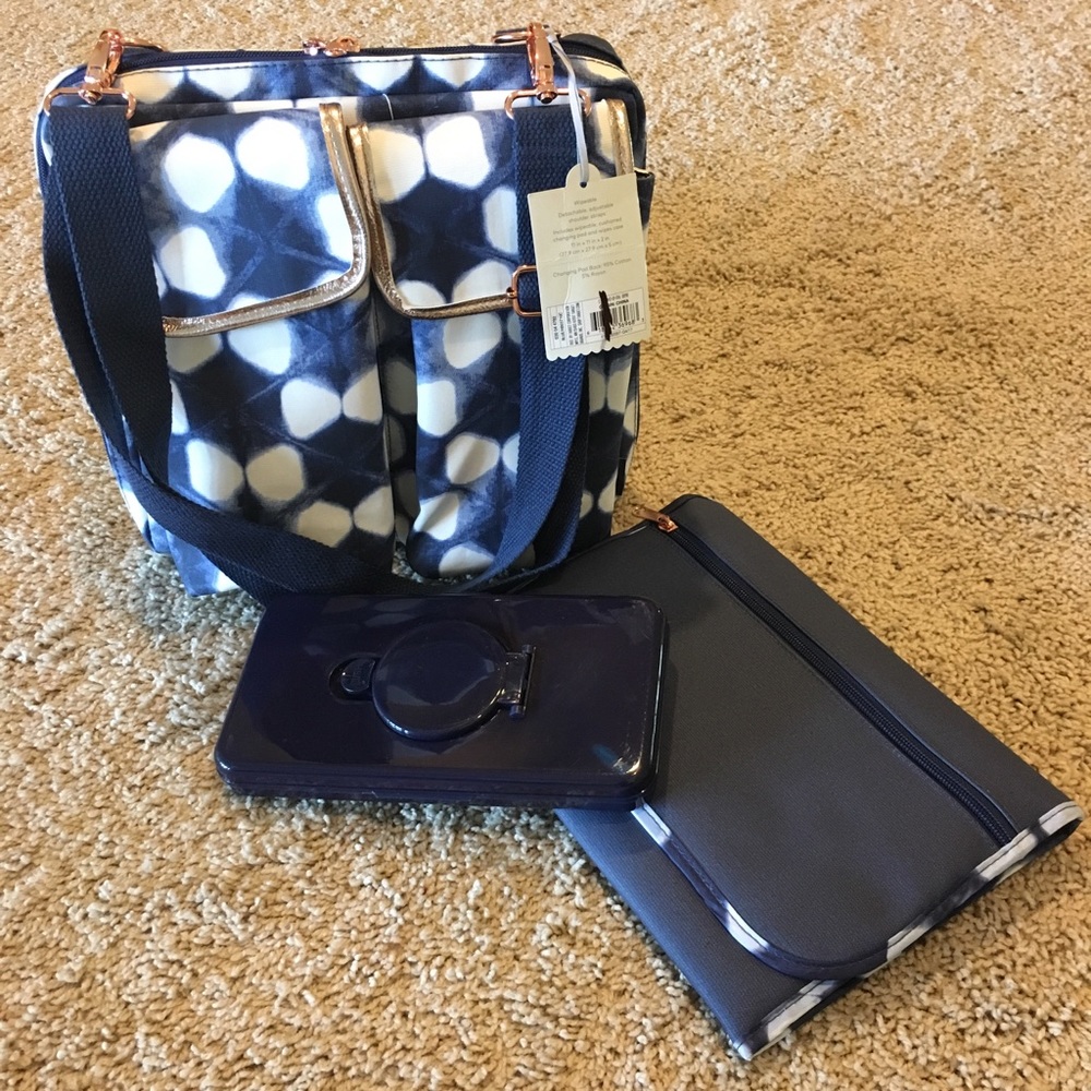 NWT Island Cloud Day Pack Diaper Bag